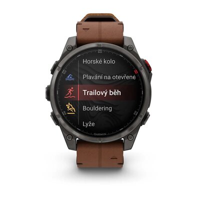 Fenix 8 Pro AMOLED 47 mm Safírové Carbon Gray DLC Titanium 010-03198-40 Pánské Hodinky