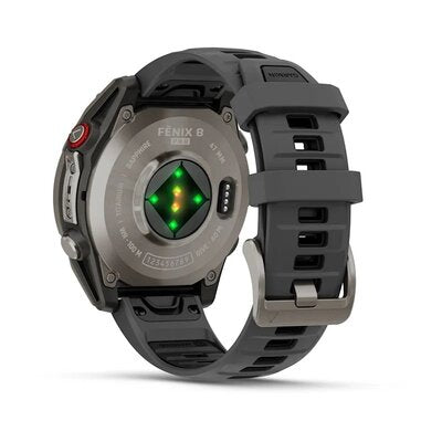 Fenix 8 Pro AMOLED 47 mm Safírové Titanium Graphite Unisex Hodinky