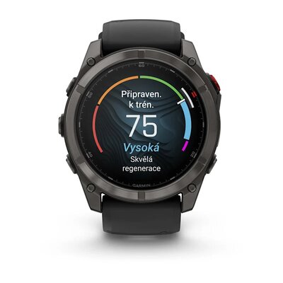 Fenix 8 Pro AMOLED 51 mm Safírové Carbon Gray DLC Titanium Pánské Hodinky