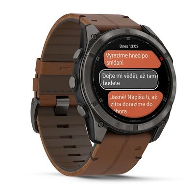 Fenix 8 Pro AMOLED 51mm Sapphire Carbon Gray DLC Titanium