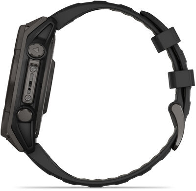 Fenix 8 Solar 47mm Sapphire Carbon Gray DLC Titanium Black