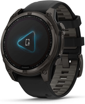 Fenix 8 Solar 47mm Sapphire Carbon Gray DLC Titanium Black
