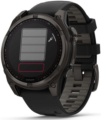 Fenix 8 Solar 47mm Sapphire Carbon Gray DLC Titanium Black