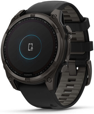 Fenix 8 Solar 47mm Sapphire Carbon Gray DLC Titanium Black