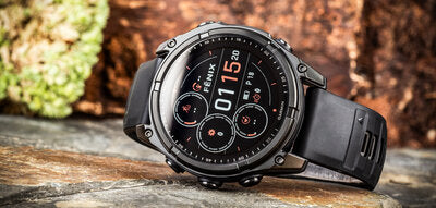 Fenix 8 Solar 47mm Sapphire Carbon Gray DLC Titanium Black