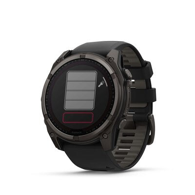 Fenix 8 Solar 51mm Sapphire Carbon Gray DLC Titanium Black