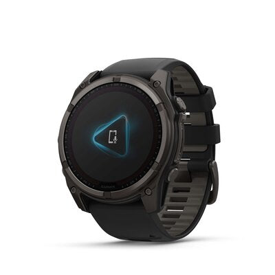 Fenix 8 Solar 51mm Sapphire Carbon Gray DLC Titanium Black
