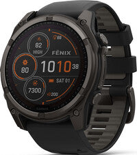 Fenix 8 Solar 51 mm Safírové Graphite Titanium Žlutý Řemínek Unisex Hodinky