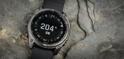 Fenix 8 Solar 51mm Sapphire Carbon Gray DLC Titanium Black