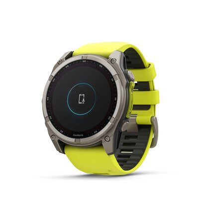 Fenix 8 Solar 51 mm Safírové Graphite Titanium Žlutý Řemínek Unisex Hodinky