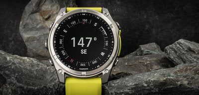 Fenix 8 Solar 51 mm Safírové Graphite Titanium Žlutý Řemínek Unisex Hodinky