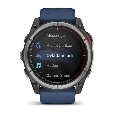 Quatix 8 AMOLED 51 mm Safírové Titanium Unisex Hodinky
