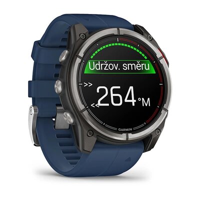 Quatix 8 AMOLED 51 mm Safírové Titanium Unisex Hodinky