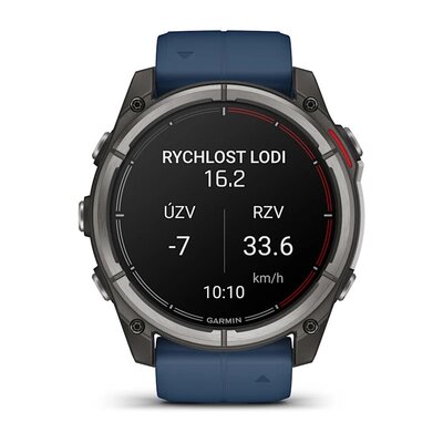 Quatix 8 AMOLED 51 mm Safírové Titanium Unisex Hodinky