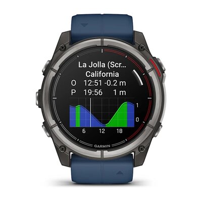 Quatix 8 AMOLED 51 mm Safírové Titanium Unisex Hodinky