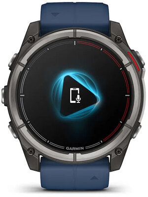 Quatix 8 AMOLED 51 mm Safírové Titanium Unisex Hodinky