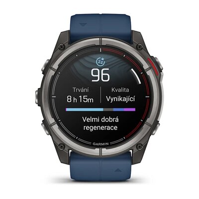 Quatix 8 AMOLED 51 mm Safírové Titanium Unisex Hodinky