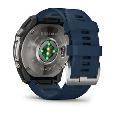 Quatix 8 AMOLED 51 mm Safírové Titanium Unisex Hodinky