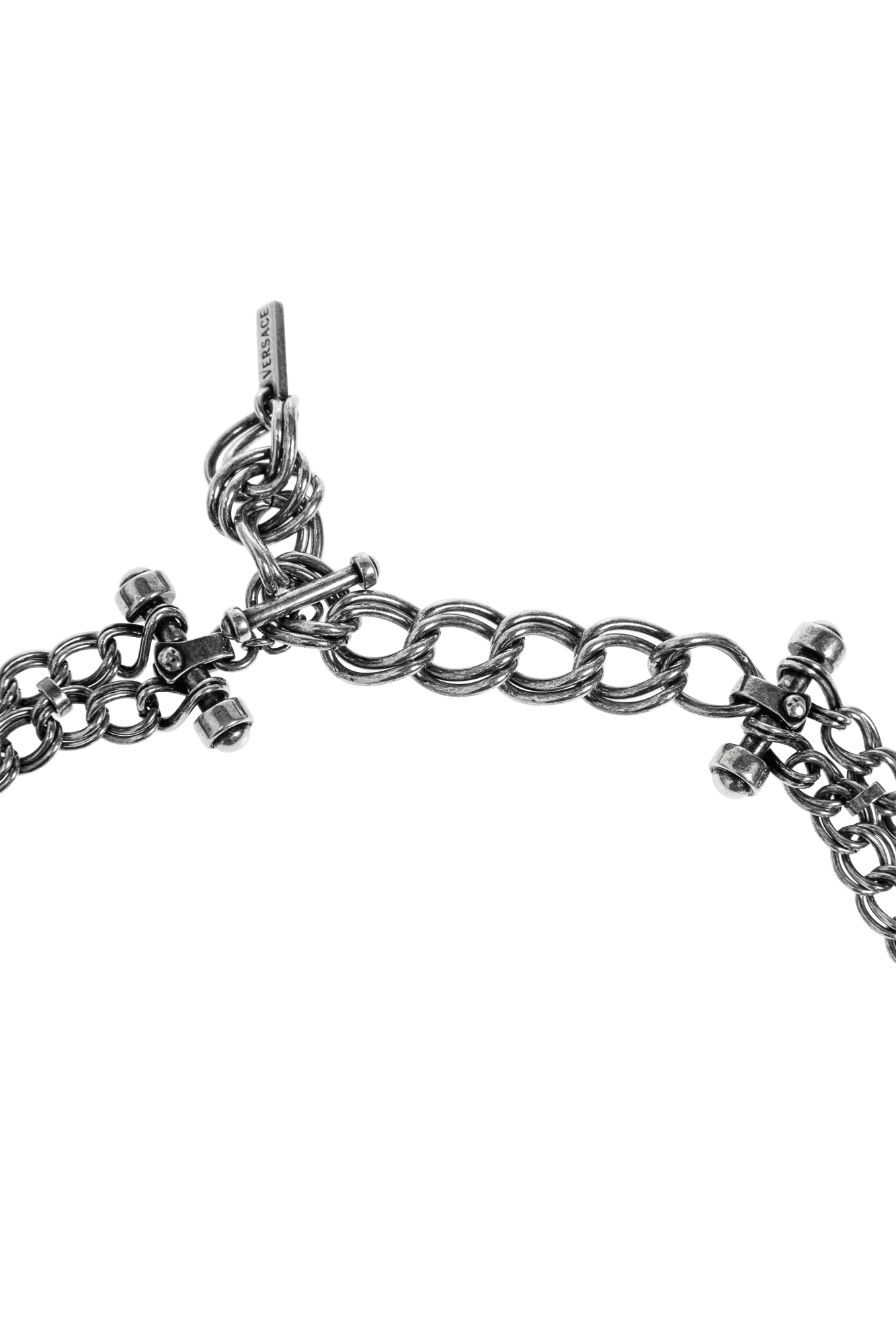 Versace Mosazný Náhrdelník s Medúzou