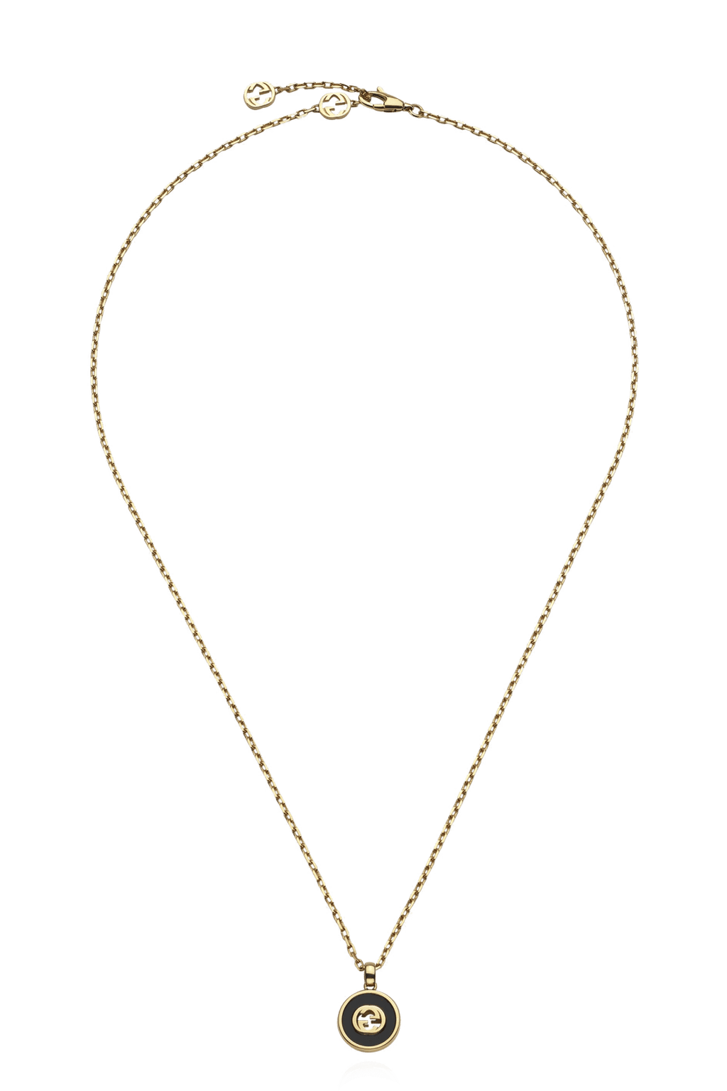 Gucci Zlatý Prsten s Onyxem a Diamantem