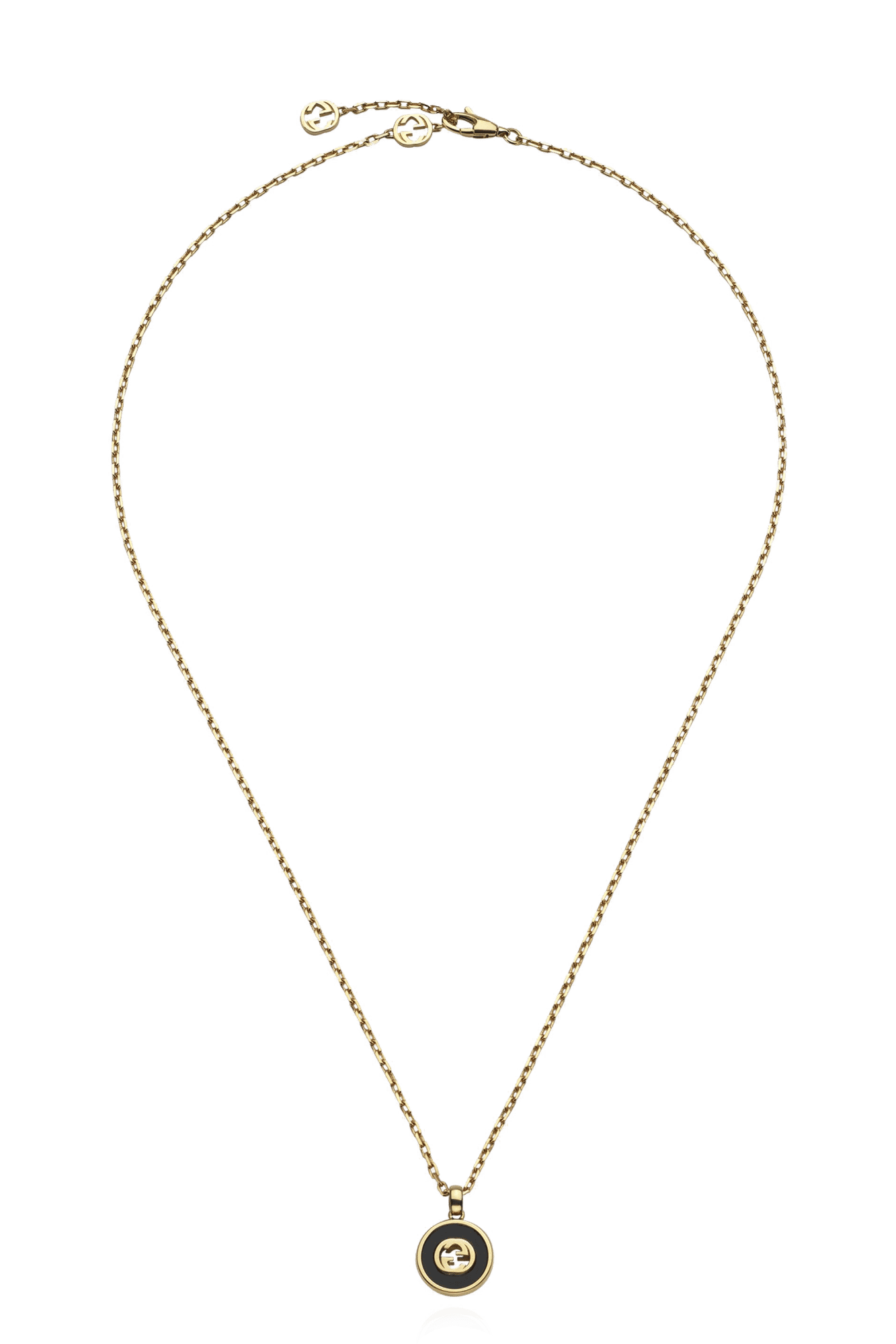 Gucci Zlatý Prsten s Onyxem a Diamantem