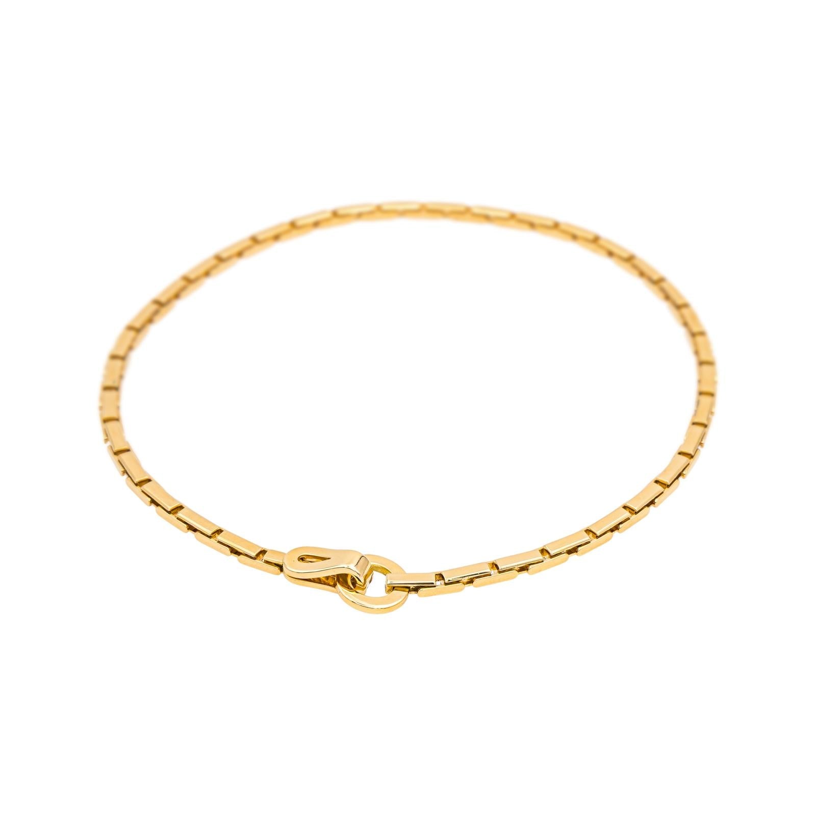 Cartier Agrafe Náhrdelník ze Žlutého Zlata