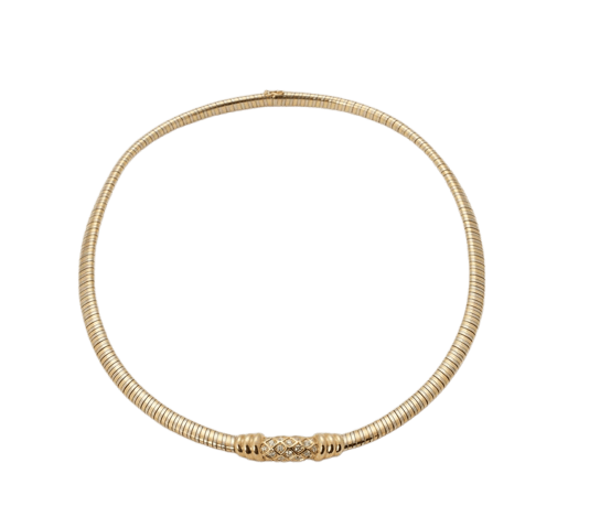 Cartier Náhrdelník ze Dvou Zlat s Diamanty