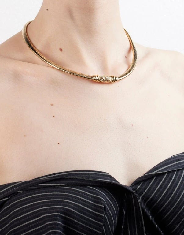 Cartier Náhrdelník ze Dvou Zlat s Diamanty