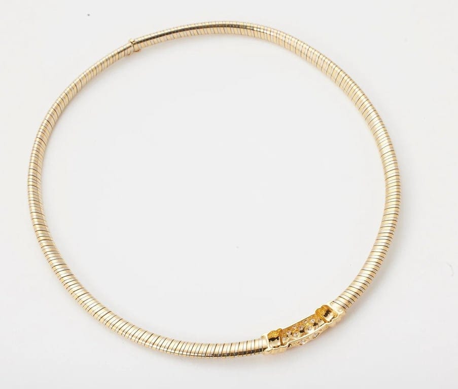 Cartier Náhrdelník ze Dvou Zlat s Diamanty