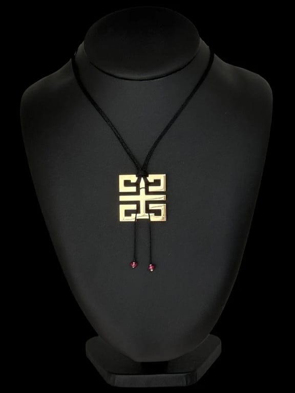 Cartier Le Baiser du Dragon Náhrdelník ze Žlutého Zlata s Rubínem