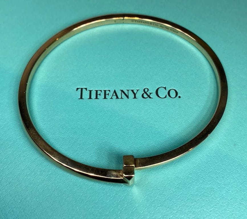 Tiffany & Co. Tiffany T T1 Narrow Náramek z Růžového Zlata