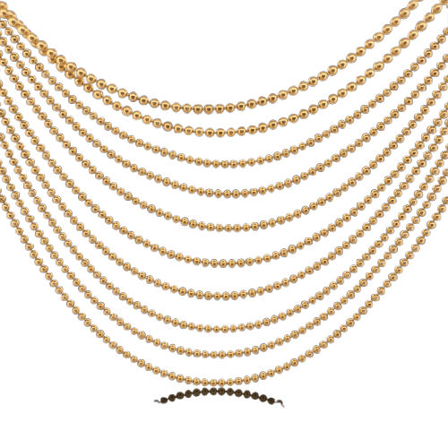 Cartier Draperie Náhrdelník ze Žlutého Zlata