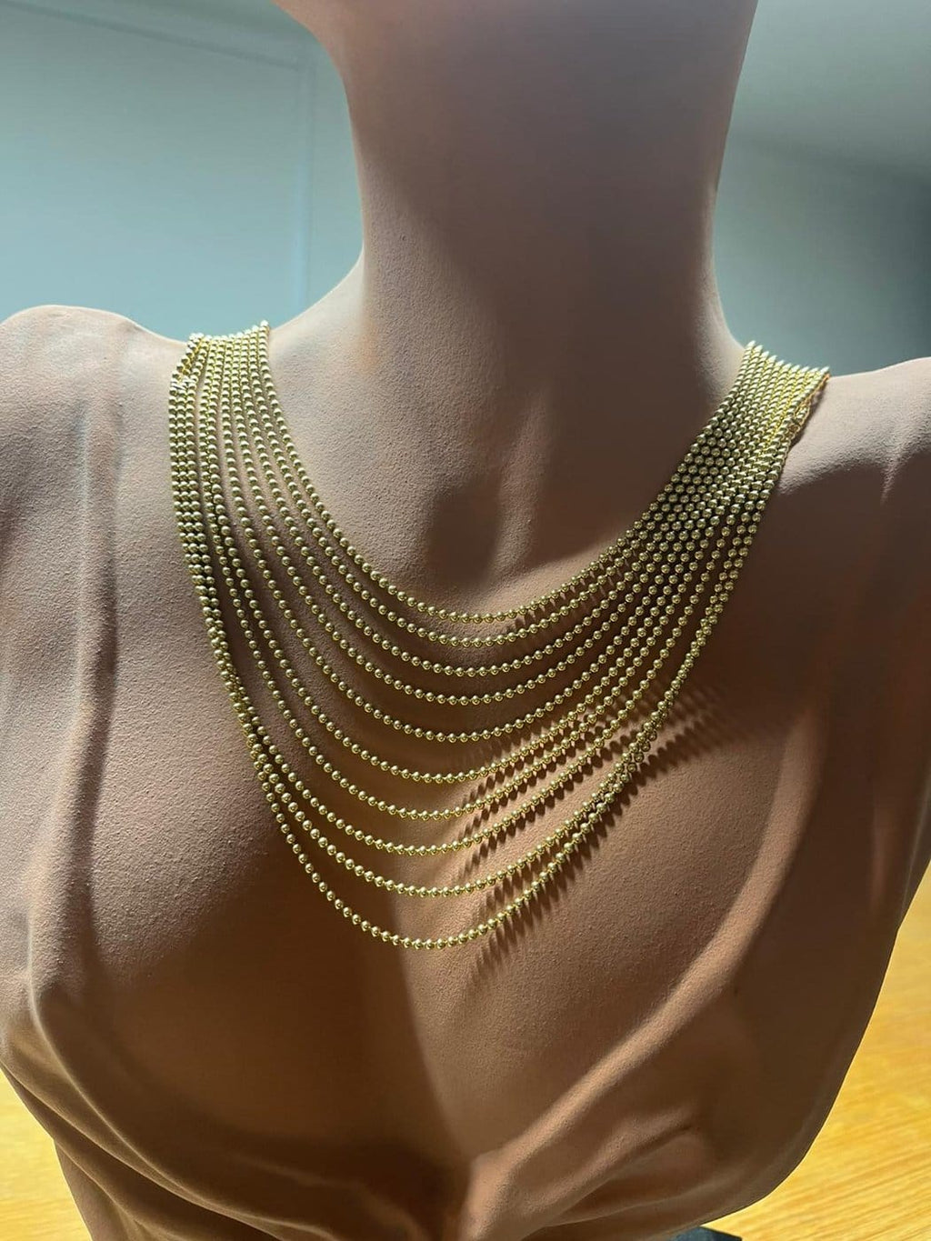Cartier Draperie Náhrdelník ze Žlutého Zlata