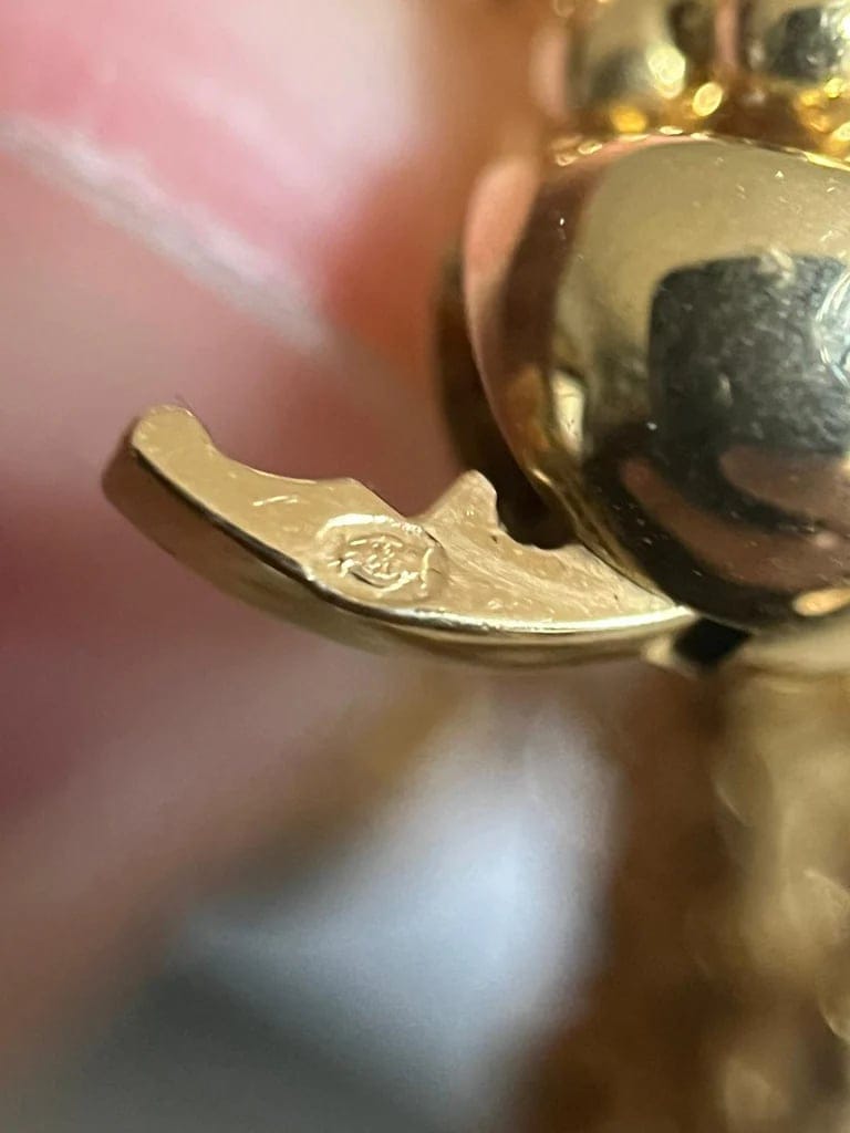 Cartier Draperie Náhrdelník ze Žlutého Zlata