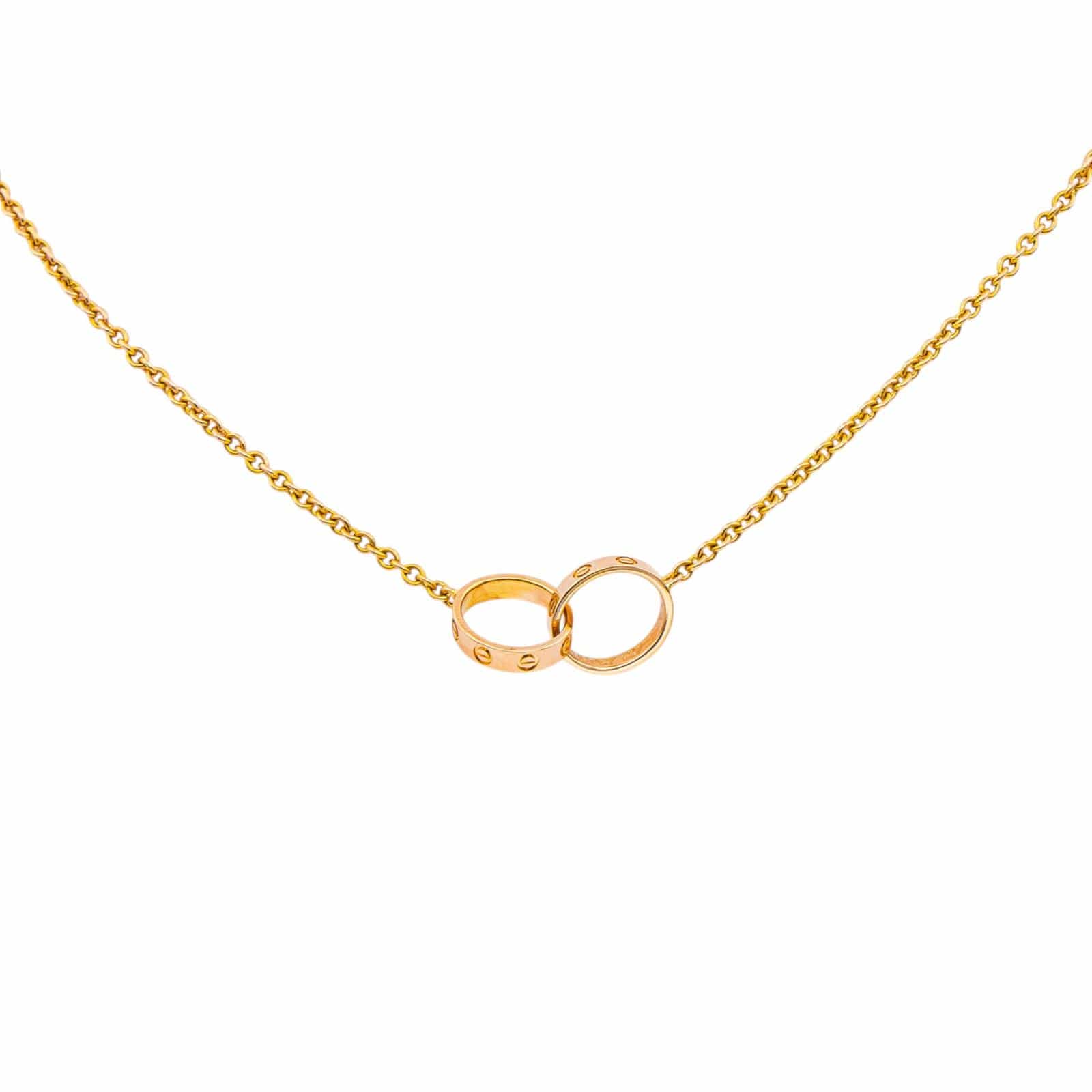 Cartier Love Náhrdelník z Růžového Zlata