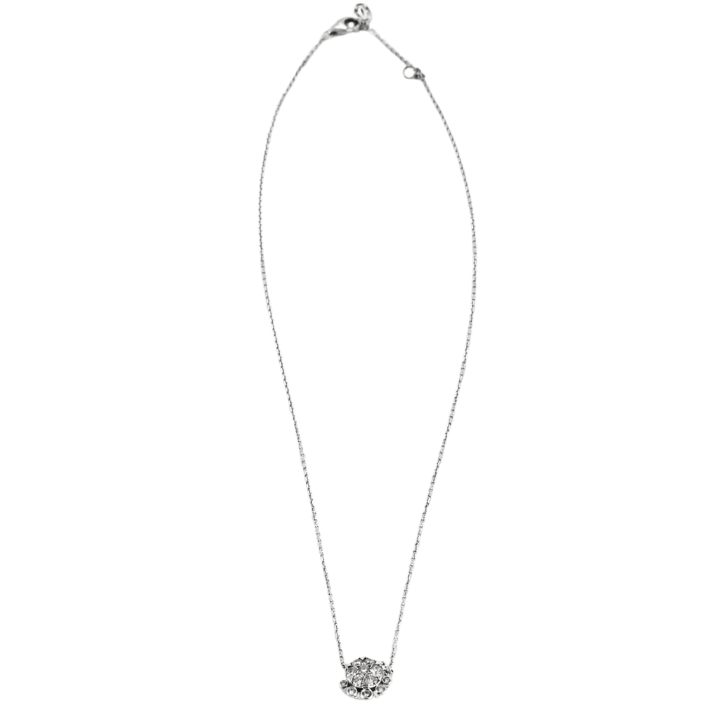 Cartier Vintage Náhrdelník z Bílého Zlata s Diamanty