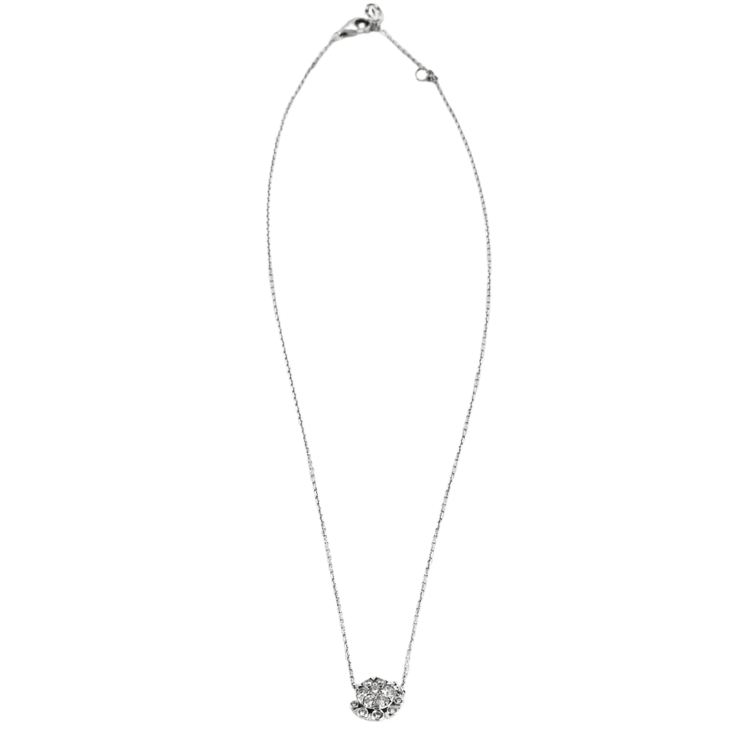 Cartier Vintage Náhrdelník z Bílého Zlata s Diamanty