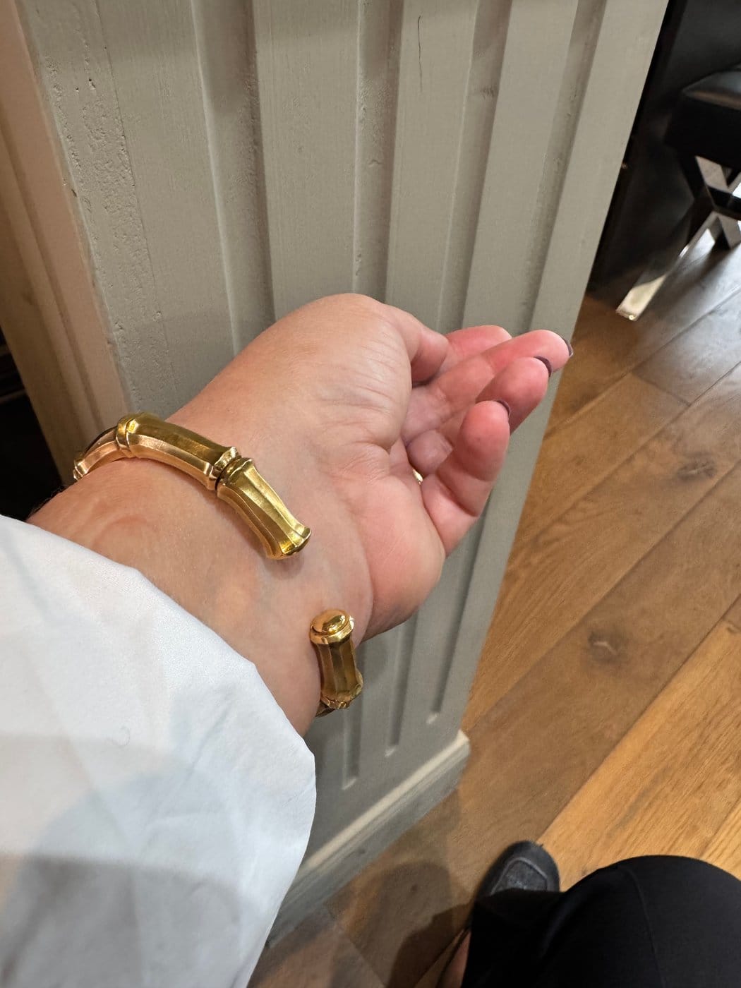 Cartier Bamboo Vintage Náramek ze Žlutého Zlata