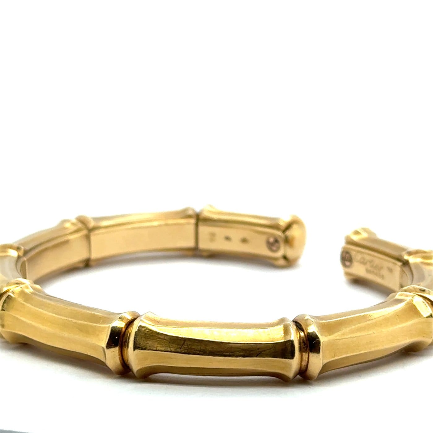 Cartier Bamboo Vintage Náramek ze Žlutého Zlata