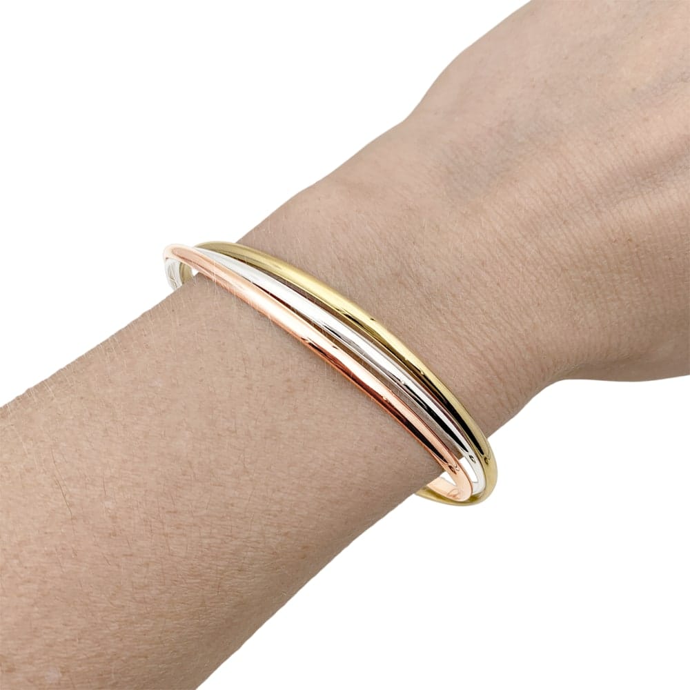 Cartier Trinity Náramek Malý Model ze Tří Druhů Zlata