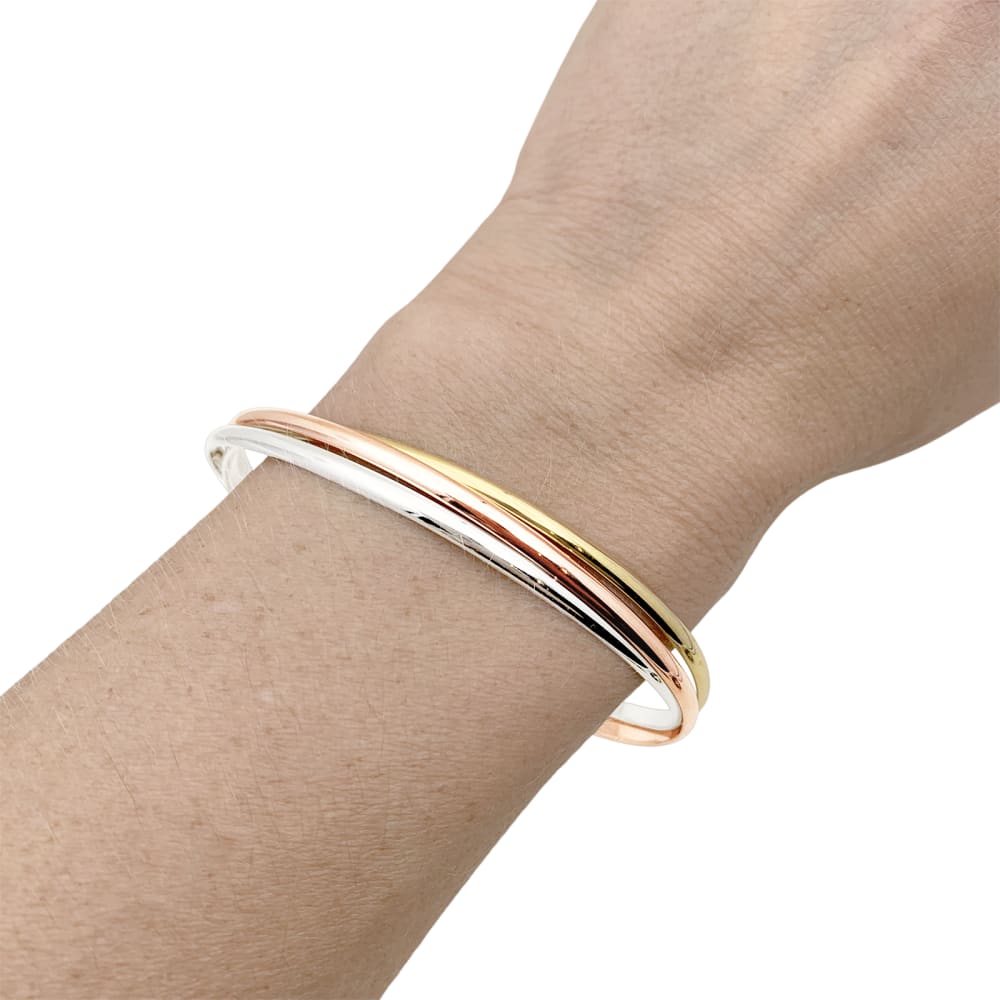 Cartier Trinity Náramek Malý Model ze Tří Druhů Zlata