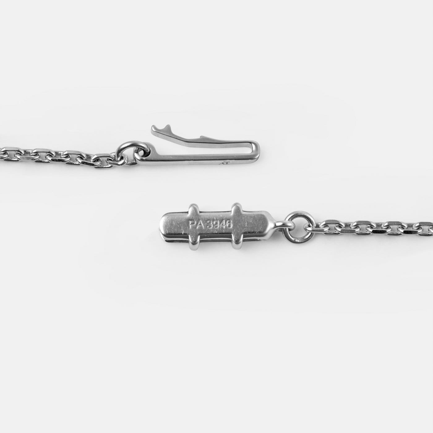 Cartier Himalia Náhrdelník z Bílého Zlata s Perlou a Diamanty