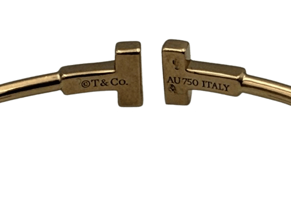 Tiffany & Co. T Wire Náramek z Růžového Zlata
