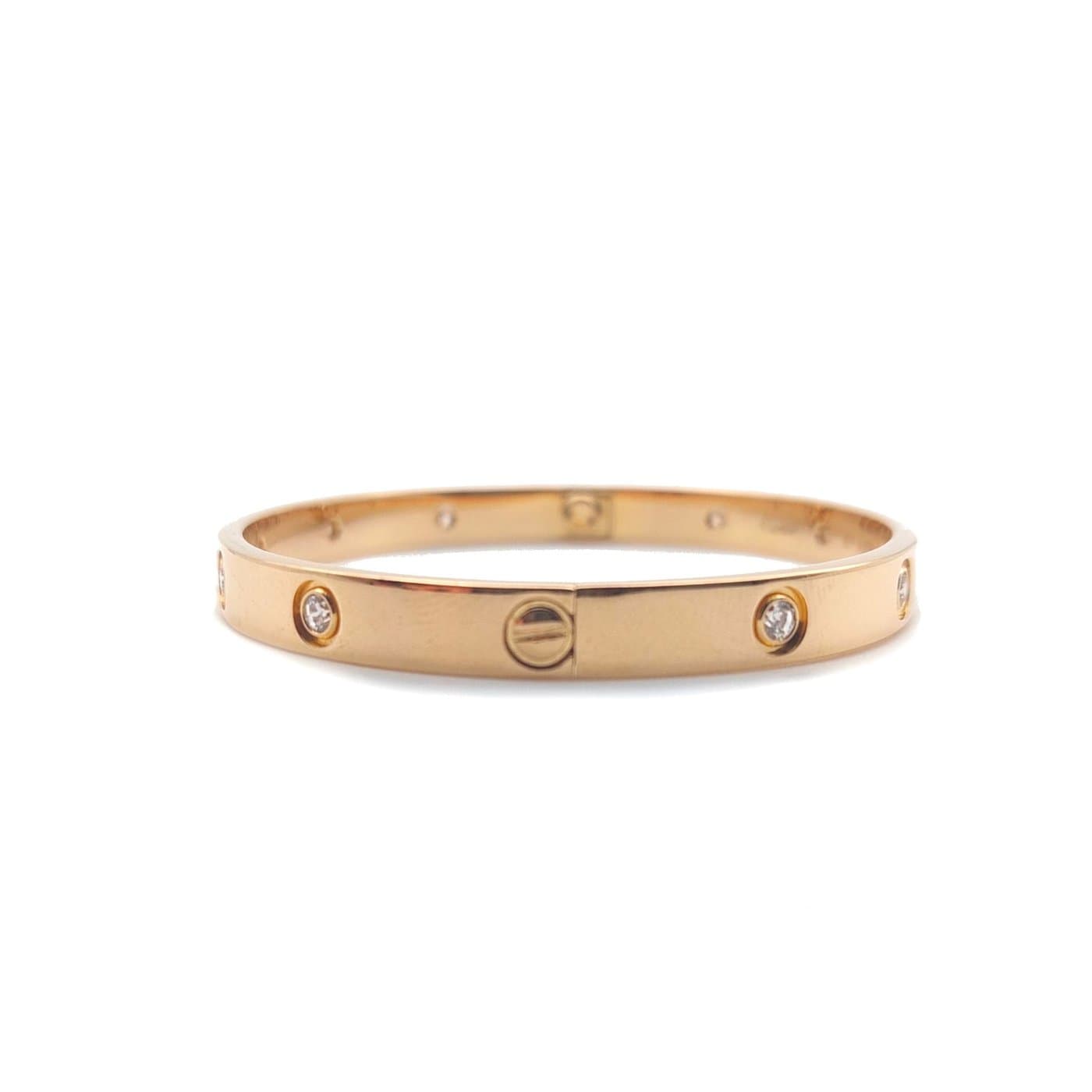 Cartier Love Náramek ze Žlutého Zlata s Diamanty