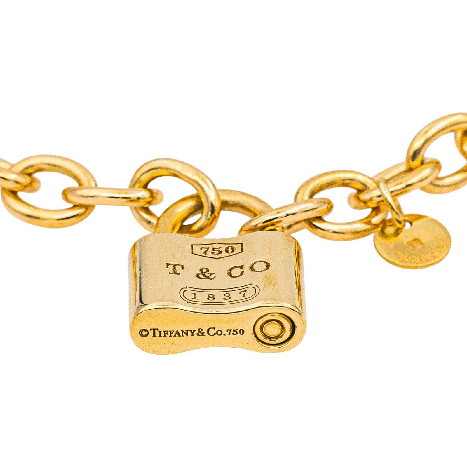 Tiffany & Co. 1837 Náramek ze Žlutého Zlata