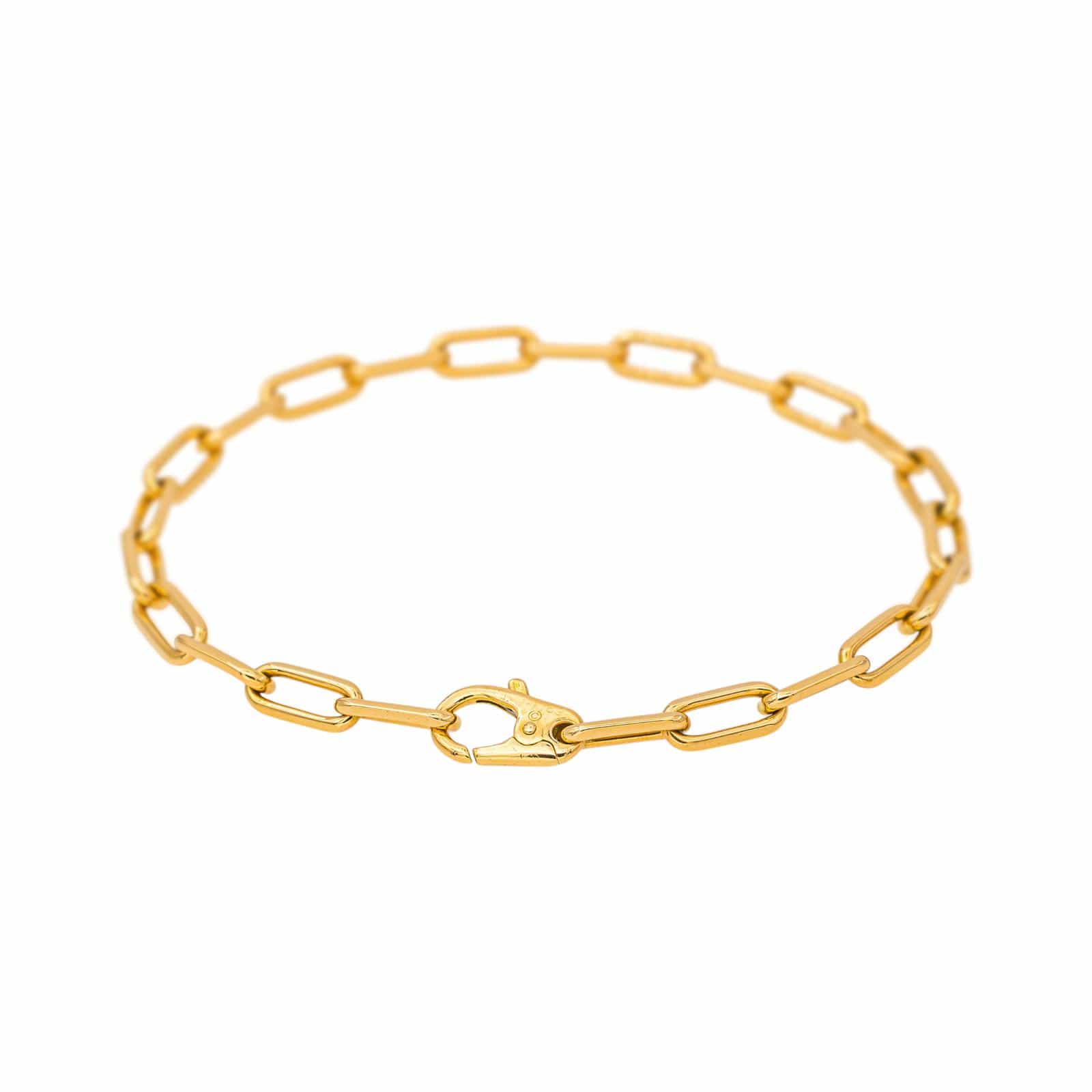 Cartier Santos Náramek Link ze Žlutého Zlata