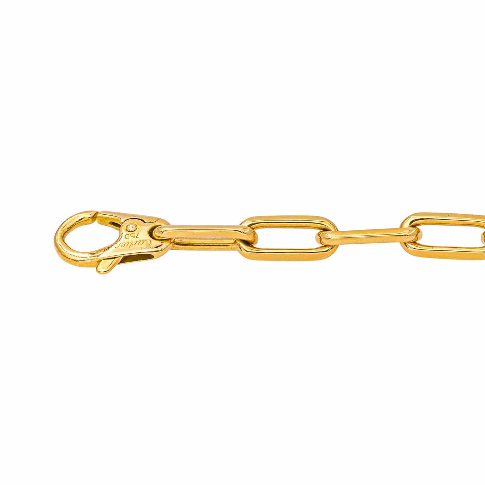 Cartier Santos Náramek Link ze Žlutého Zlata