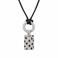 Cartier Panthère Náhrdelník z Bílého Zlata s Diamanty a Onyxem