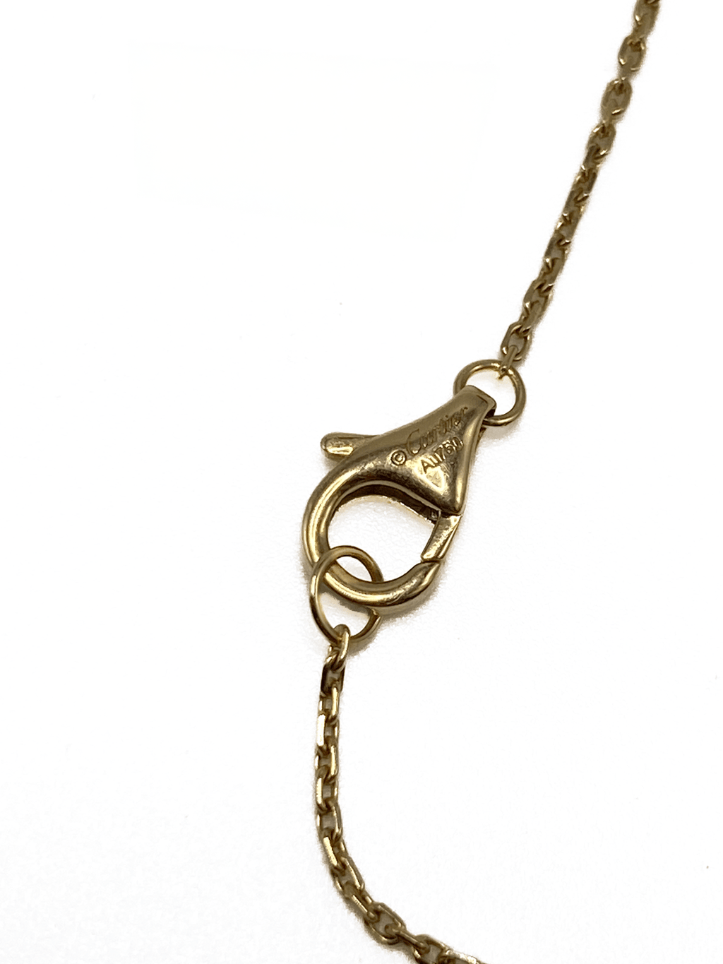 Cartier Amulette Náhrdelník z 18karátového Zlata s Diamantem a Perletí