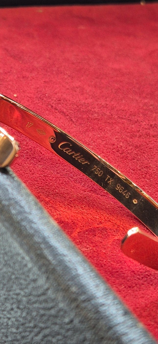Cartier Love Manžetový Náramek z Růžového Zlata